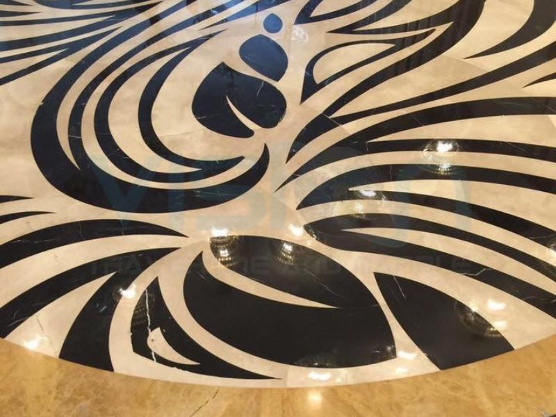 Alexandrette Black Marble Swimming Pool