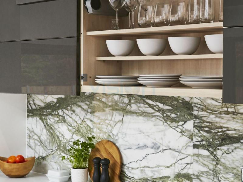 Calacatta Verde Marble Swimming Pool